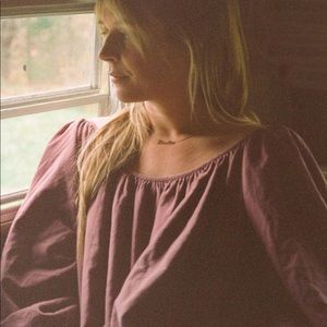 Rudy Jude Plum Gather Blouse